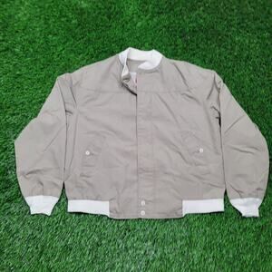 VTG 80s Lapaz by Catalina Bomber Jacket Mens L Boxy Fit USA Made